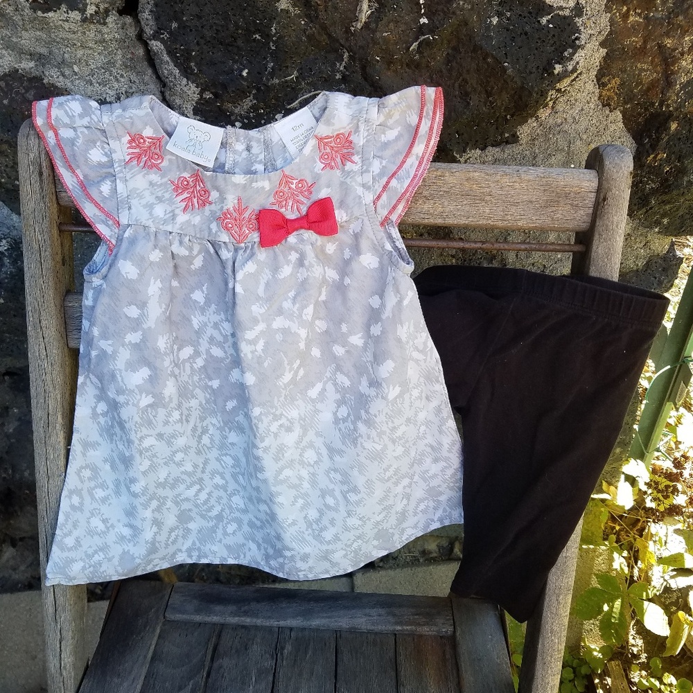 Koala Baby 12mo top and capris